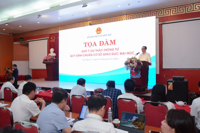 Chuẩn cơ sở giáo dục đại học: Tiệm cận quốc tế nhưng phù hợp thực tiễn ảnh 2