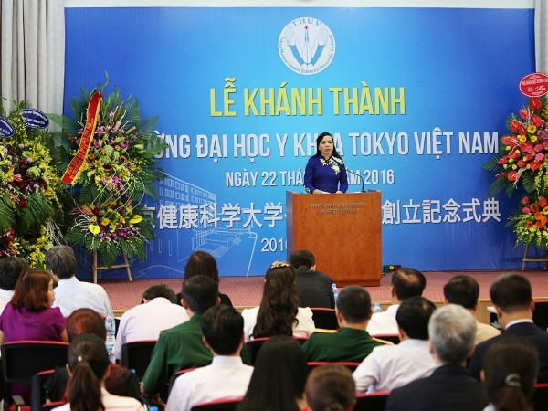 Khánh thành Đại học Y khoa Tokyo Việt Nam, tuyển sinh năm học 2016 ảnh 1