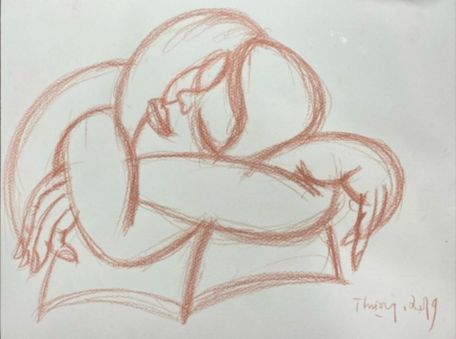 Khám phá thế giới sống động của những 'bóng hồng' đọc sách qua hội họa ảnh 4