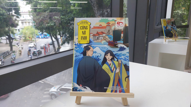 Chuyện tình Công nữ Ngọc Hoa và thương nhân Nhật Bản lên truyện tranh ảnh 2