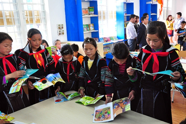 Xây dựng thư viện The Morning cho học sinh vùng cao ảnh 1