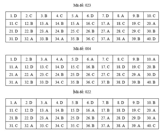 Hà Nội: Gợi ý đáp án tất cả các mã đề môn Ngoại ngữ kỳ thi vào lớp 10 ảnh 7