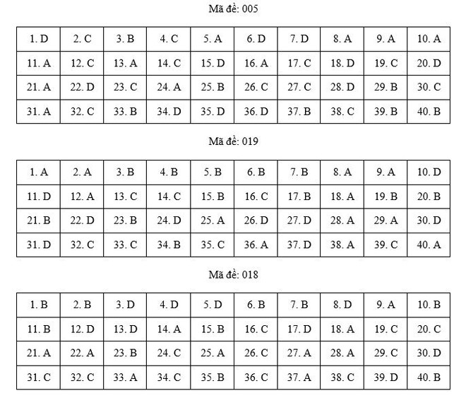 Hà Nội: Gợi ý đáp án tất cả các mã đề môn Ngoại ngữ kỳ thi vào lớp 10 ảnh 4