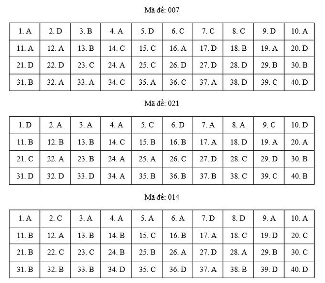 Hà Nội: Gợi ý đáp án tất cả các mã đề môn Ngoại ngữ kỳ thi vào lớp 10 ảnh 6