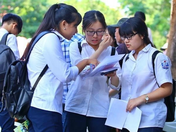(Ảnh minh họa: Minh Sơn/Vietnam+) Bộ GD-ĐT lên tiếng về việc đảm bảo công bằng khi giảm điểm ưu tiên ảnh 1