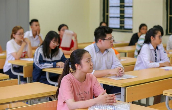 (Ảnh minh họa: Minh Sơn/Vietnam+) Tranh luận về giảm điểm cộng ưu tiên khu vực với thí sinh điểm cao ảnh 1