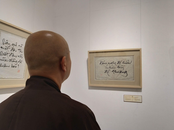 'Thư pháp của thiền sư Thích Nhất Hạnh đậm chất dân tộc và tuệ giác' ảnh 8