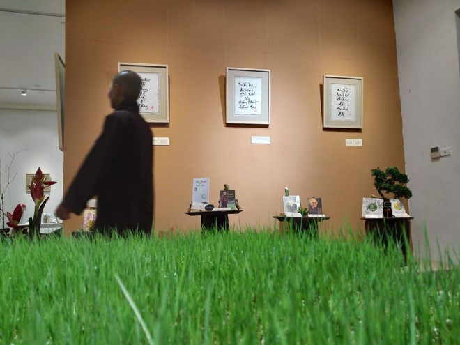 'Thư pháp của thiền sư Thích Nhất Hạnh đậm chất dân tộc và tuệ giác' ảnh 6