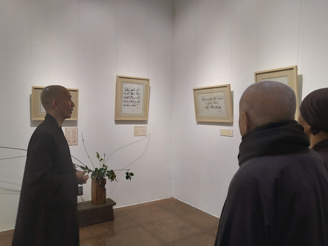 'Thư pháp của thiền sư Thích Nhất Hạnh đậm chất dân tộc và tuệ giác' ảnh 5