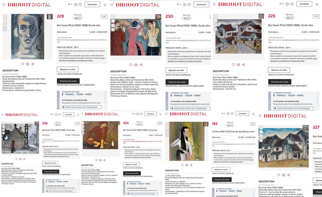 Các sàn đấu giá ngoại bày bán tràn lan tranh Việt bị làm giả ảnh 2