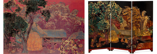 Các sàn đấu giá ngoại bày bán tràn lan tranh Việt bị làm giả ảnh 1