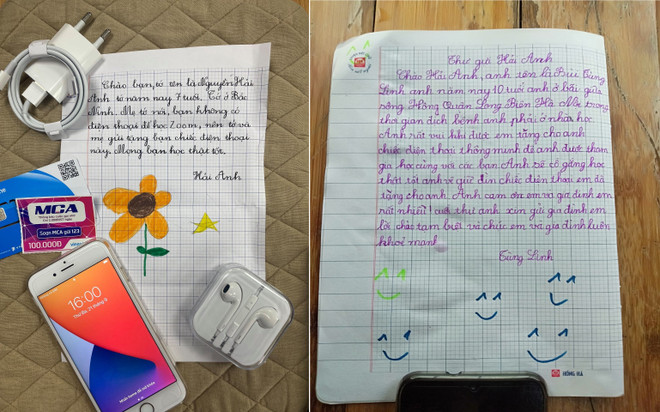 Chiếc điện thoại nối dài nhịp học tập ở xóm phao sông Hồng ảnh 1