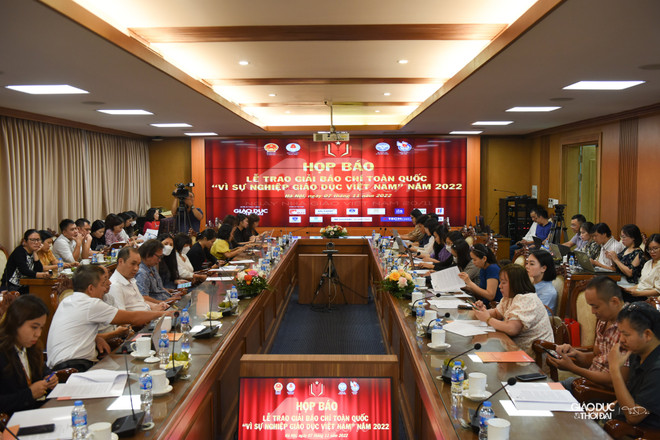 Gần 800 tác phẩm dự thi giải báo chí Vì sự nghiệp Giáo dục Việt Nam ảnh 1