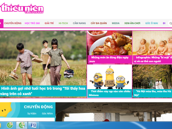 Báo Thiếu niên Tiền phong ra mắt giao diện điện tử mới ảnh 1