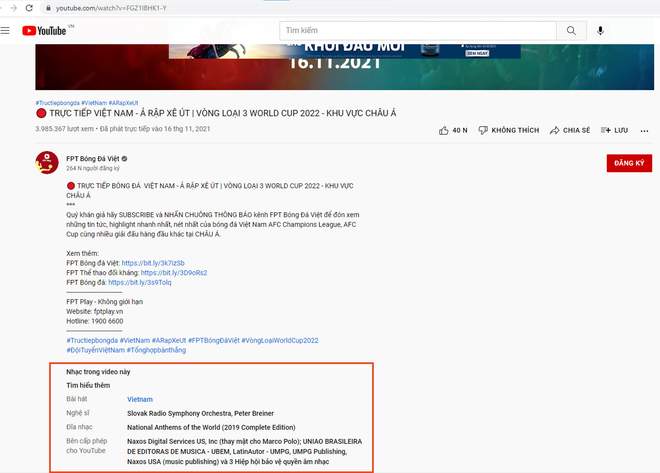 Quốc ca bị tắt tiếng ở trận Việt Nam-Lào: Cơ quan quản lý cần vào cuộc ảnh 3