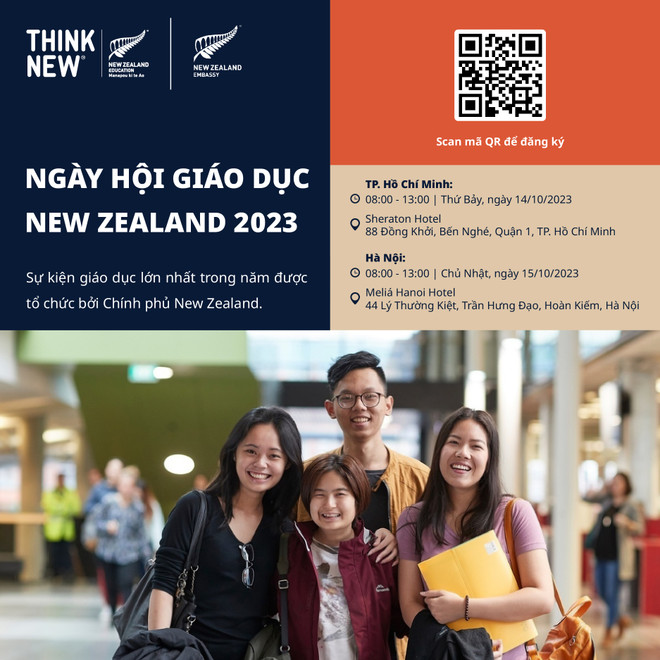 Cơ hội săn học bổng du học tại Ngày hội Giáo dục New Zealand ảnh 2
