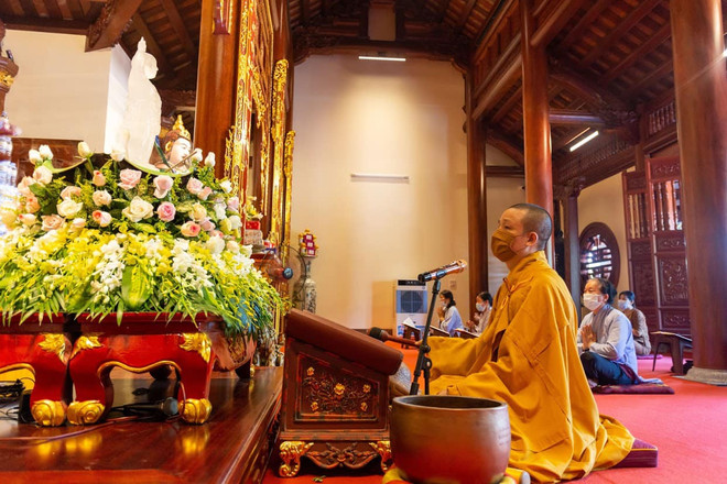 Giáo hội Phật giáo khuyến khích người dân mừng Phật đản tại gia ảnh 3