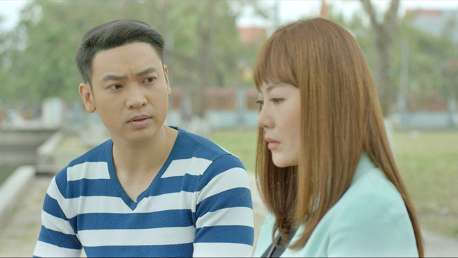Ca sỹ Duy Khoa và diễn viên Thanh Hương trong phim truyền hình mới.(Ảnh: VFC) Ca sỹ Duy Khoa tái xuất trong phim truyền hình mới về đề tài nông thôn ảnh 1