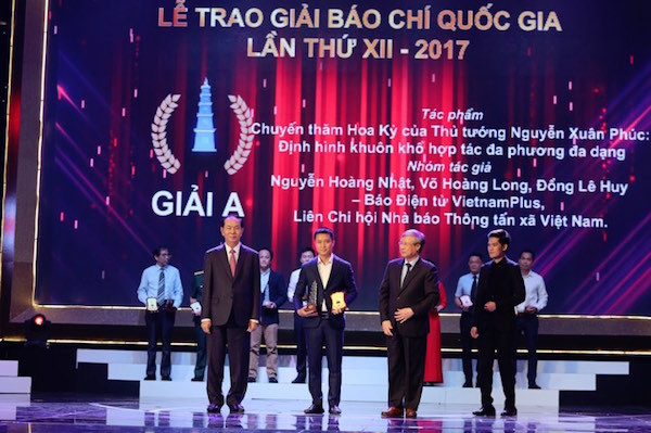 VietnamPlus lần thứ sáu liên tiếp giành Giải Báo chí quốc gia ảnh 1