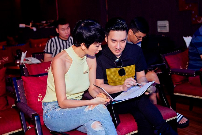 Siêu mẫu Xuân Lan và ca sỹ Quang Hà là những người bạn thân thiết. (Ảnh: Nghệ sỹ cung cấp) Siêu mẫu Xuân Lan: ‘Tôi khâm phục nỗ lực của Quang Hà trong âm nhạc' ảnh 1