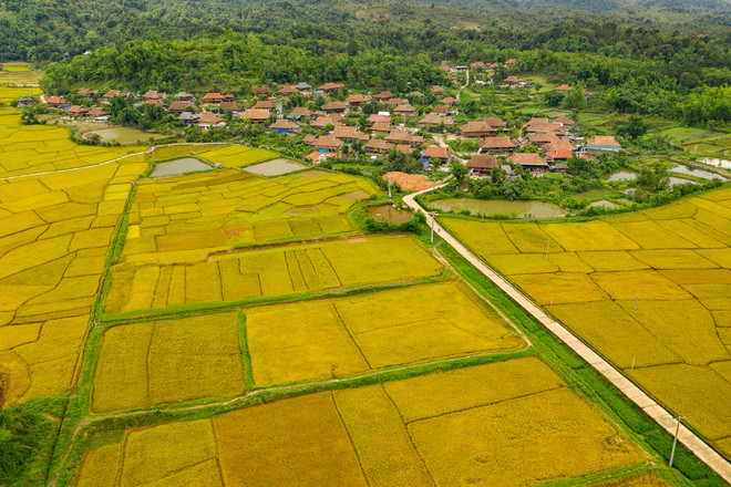 Bản du lịch cộng đồng Che Căn cách thành phố Điện Biên Phủ (tỉnh Điện Biên) hơn 30km. (Ảnh: BTC) 1. Bản du lịch cộng đồng Che Căn.jpg