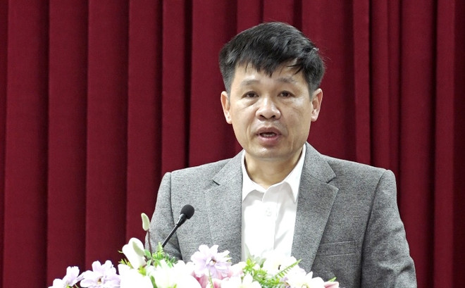 Ông Lê Tiến Dũng, Phó Trưởng Ban Tuyên giáo Tỉnh ủy Điện Biên. (Ảnh: CTV/Vietnam+) letiendung.jpg