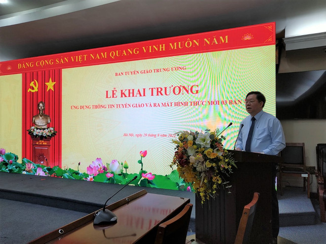 Ban Tuyên giáo Trung ương khai trương Ứng dụng Thông tin Tuyên giáo ảnh 2