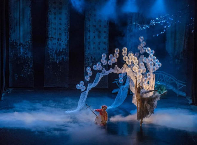 Một cảnh trong vở ballet "Kiều." (Ảnh: NS Tuyết Minh) Sau thời kỳ ảm đạm, nghệ thuật biểu diễn sẵn sàng cho ngày mở màn ảnh 3