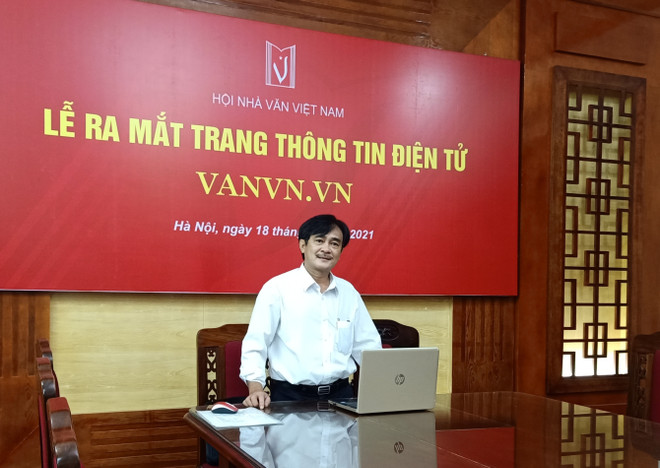 Hội Nhà văn ra mắt website mới, đẩy mạnh quảng bá văn học Việt Nam ảnh 1