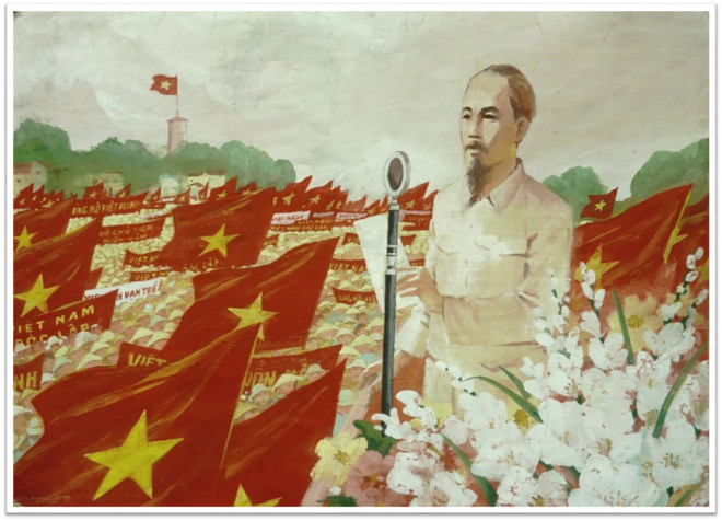 Triển lãm trực tuyến 18 bức tranh kể chuyện ngày đến với độc lập ảnh 4