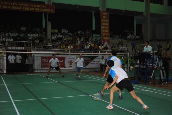 Khai mạc giải cầu lông Cúp Phát thanh-Truyền hình Thái Bình ảnh 2
