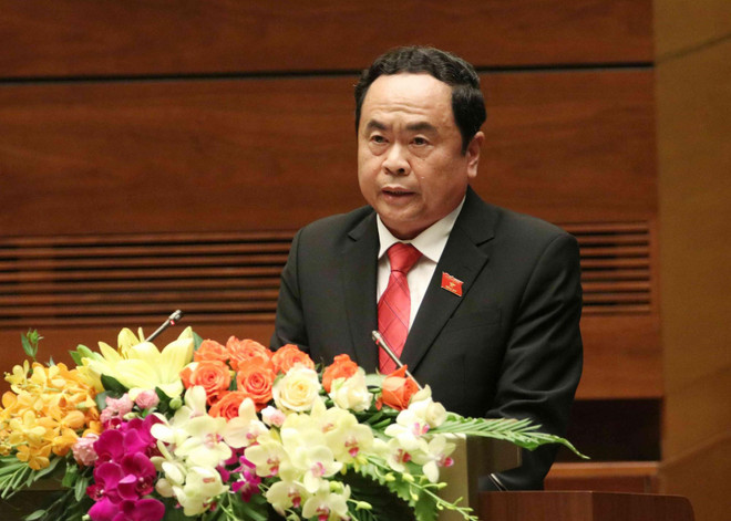Ông Trần Thanh Mẫn - Chủ tịch Ủy ban Trung ương Mặt trận Tổ quốc Việt Nam cho biết, cử tri và nhân dân cả nước bày tỏ lo lắng trước nhiều vấn đề trong xã hội. (Ảnh: TTXVN) Tiếp nhận hơn 3.500 ý kiến của cử tri, nhân dân cả nước trong 6 tháng ảnh 1