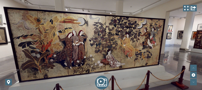 Bảo tàng Mỹ thuật Việt Nam ra mắt công nghệ tham quan trực tuyến 3D ảnh 2