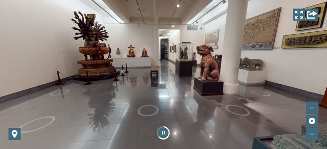 Bảo tàng Mỹ thuật Việt Nam ra mắt công nghệ tham quan trực tuyến 3D ảnh 1