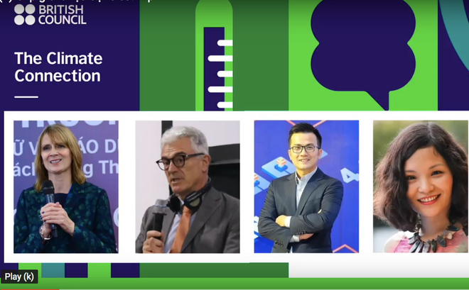 Giám đốc Hội đồng Anh tự hào khi thấy thanh niên Việt quan tâm BĐKH ảnh 1