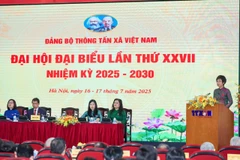 Đại hội đại biểu lần thứ 27 Đảng bộ Thông tấn xã Việt Nam nhiệm kỳ 2025-2030