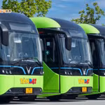 Xe buýt điện thay thế xe chạy dầu hoạt động trên tuyến buýt số 33 từ ngày 12/10. (Ảnh: Transerco)