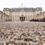 Điện Élysée ở Paris, Pháp. (Ảnh: THX/TTXVN)
