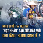 Nghị quyết 57-NQ/TW: "Hạt nhân" tạo sức bật mới cho tăng trưởng kinh tế