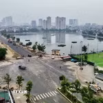 Đoạn tuyến Nguyễn Trãi-Đầm Hồng thông xe kỹ thuật ngày 10/10. (Ảnh: Trần Việt/TTXVN)