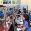 Ngành Đường sắt bắt đầu mở bán 300.000 vé tàu Tết Nguyên Đán Đinh Mùi. (Ảnh: PV/Vietnam+)