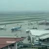 Máy bay của các hãng hàng không tại Sân bay quốc tế Nội Bài. (Ảnh: PV/Vietnam+)