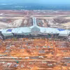 Cảng Hàng không quốc tế Long Thành chuẩn bị đưa vào khai thác năm 2026. (Ảnh: PV/Vietnam+)