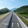 Một dự án thành phần đường bộ cao tốc Bắc-Nam được đưa vào khai thác. (Ảnh: Khánh Hùng/Vietnam+)