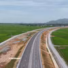 Dự án cao tốc Bắc-Nam đoạn Quảng Ngãi-Hoài Nhơn đã được đưa vào khai thác. (Ảnh: Khánh Hùng/Vietnam+)