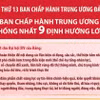 Ban Chấp hành Trung ương thống nhất 9 định hướng lớn