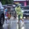 Mưa lớn tại Bangkok, Thái Lan ngày 25/9/2026. (Ảnh: THX/TTXVN phát)