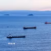 Tàu thuyền di chuyển trên Biển Marmara, ngoài khơi Istanbul, Thổ Nhĩ Kỳ. (Ảnh: THX/TTXVN)