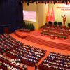 Quang cảnh phiên khai mạc Đại hội XIV của Đảng. (Ảnh: TTXVN)
