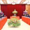 Quang cảnh buổi tiếp. (Ảnh: Phương Hoa/TTXVN)